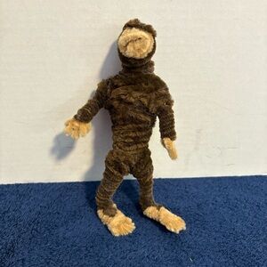 Handmade Chenille Stem 7” Tall Bigfoot Sasquatch Figurine Folk Art Unique